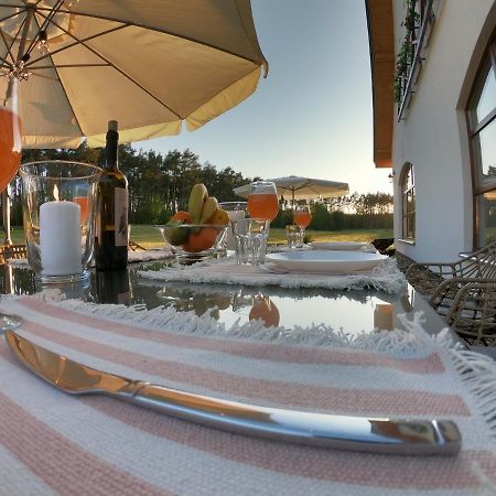 Caloroczny Domek W Lesie Puszcza Zielonka Villa Kiszkowo ภายนอก รูปภาพ