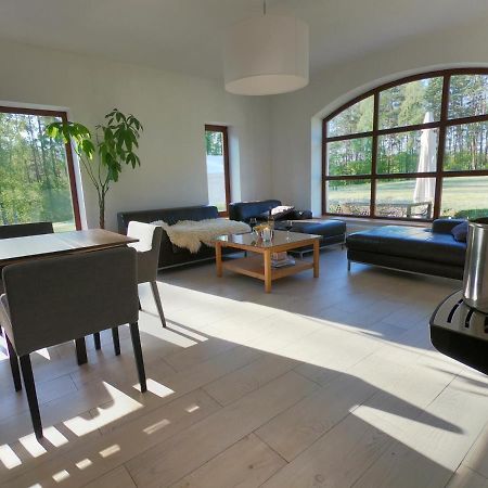 Caloroczny Domek W Lesie Puszcza Zielonka Villa Kiszkowo ภายนอก รูปภาพ