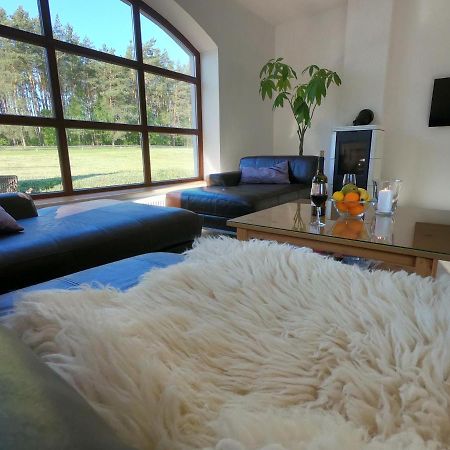 Caloroczny Domek W Lesie Puszcza Zielonka Villa Kiszkowo ภายนอก รูปภาพ