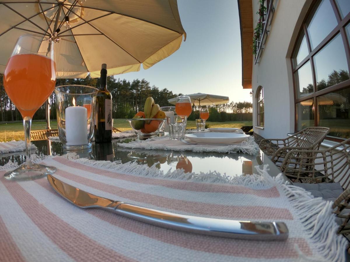 Caloroczny Domek W Lesie Puszcza Zielonka Villa Kiszkowo ภายนอก รูปภาพ