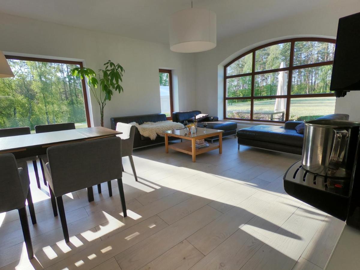 Caloroczny Domek W Lesie Puszcza Zielonka Villa Kiszkowo ภายนอก รูปภาพ