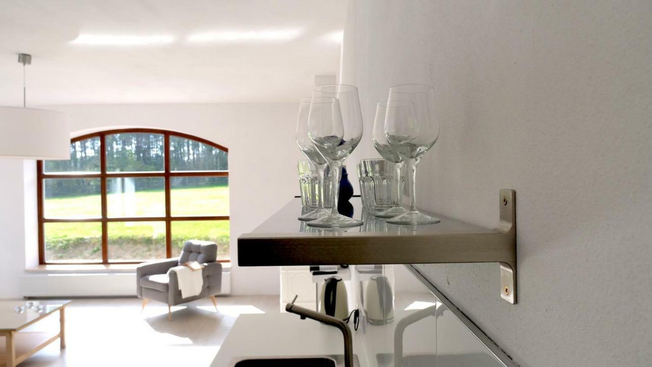 Caloroczny Domek W Lesie Puszcza Zielonka Villa Kiszkowo ภายนอก รูปภาพ